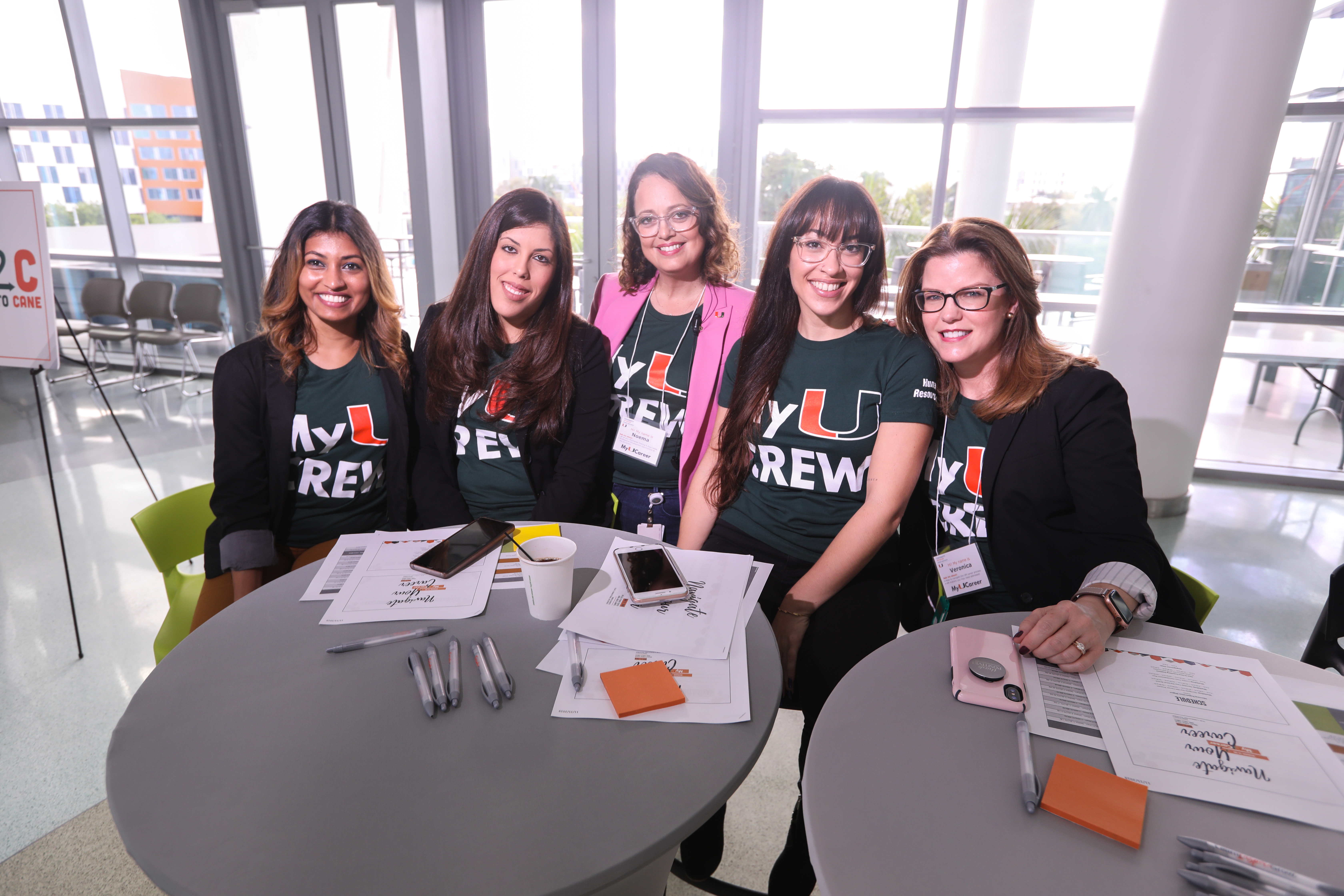 UM Employees at MyCareerDay