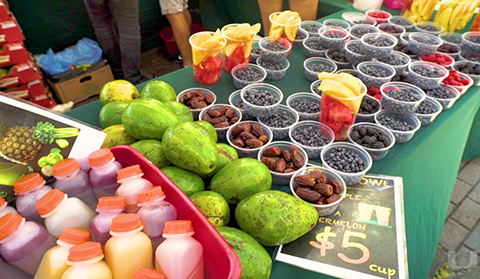 fruit, market, well, canes, market