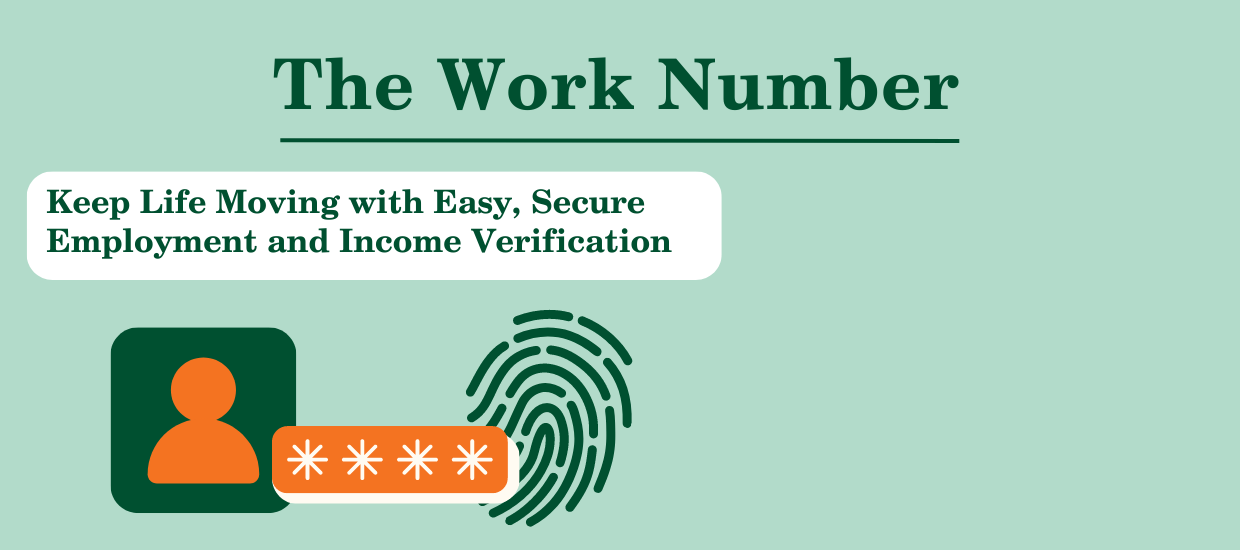The Work Number Banner