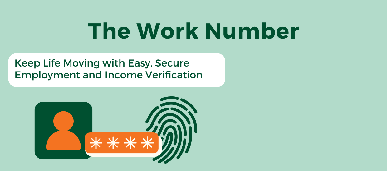 Work Number Banner