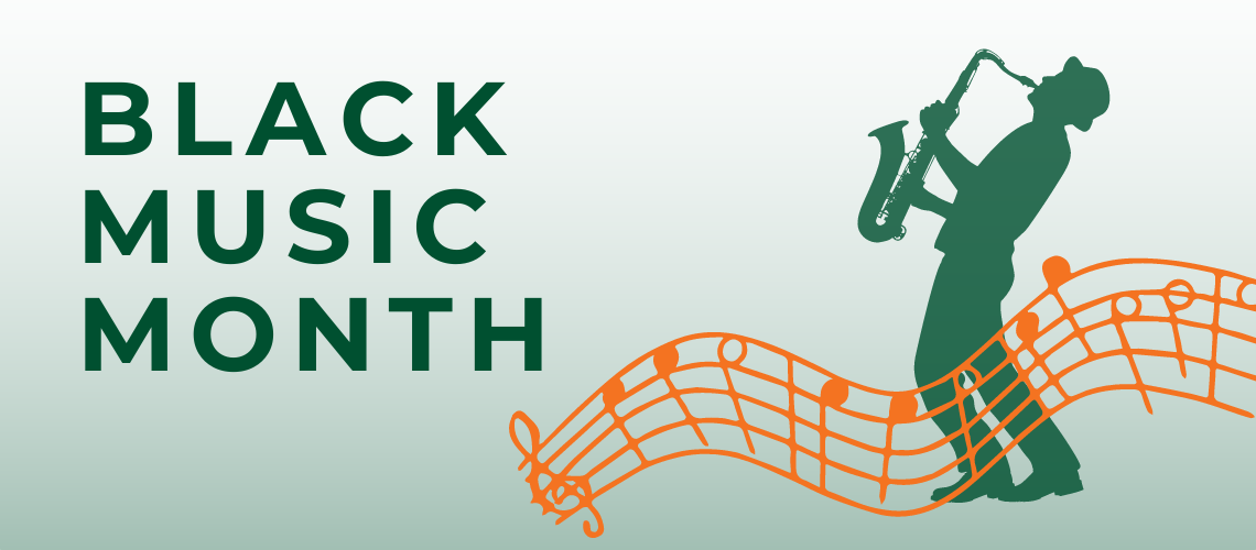 Black Music Month Banner 2023