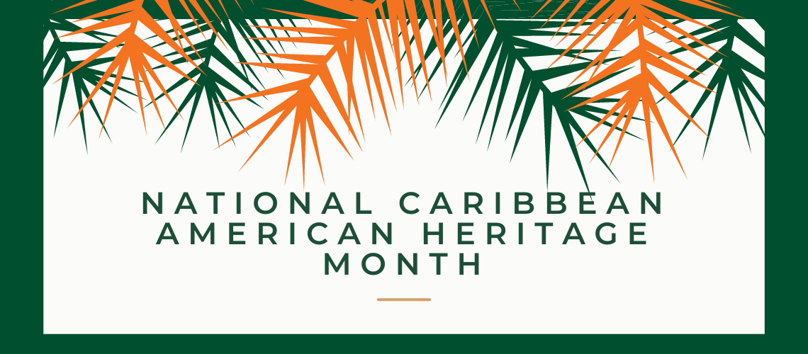 National Caribbean American Heritage Month Banner 2023