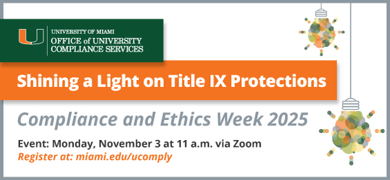 Compliance and Ethics Week 2025