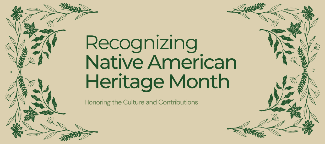 Native American Heritage Month Banner